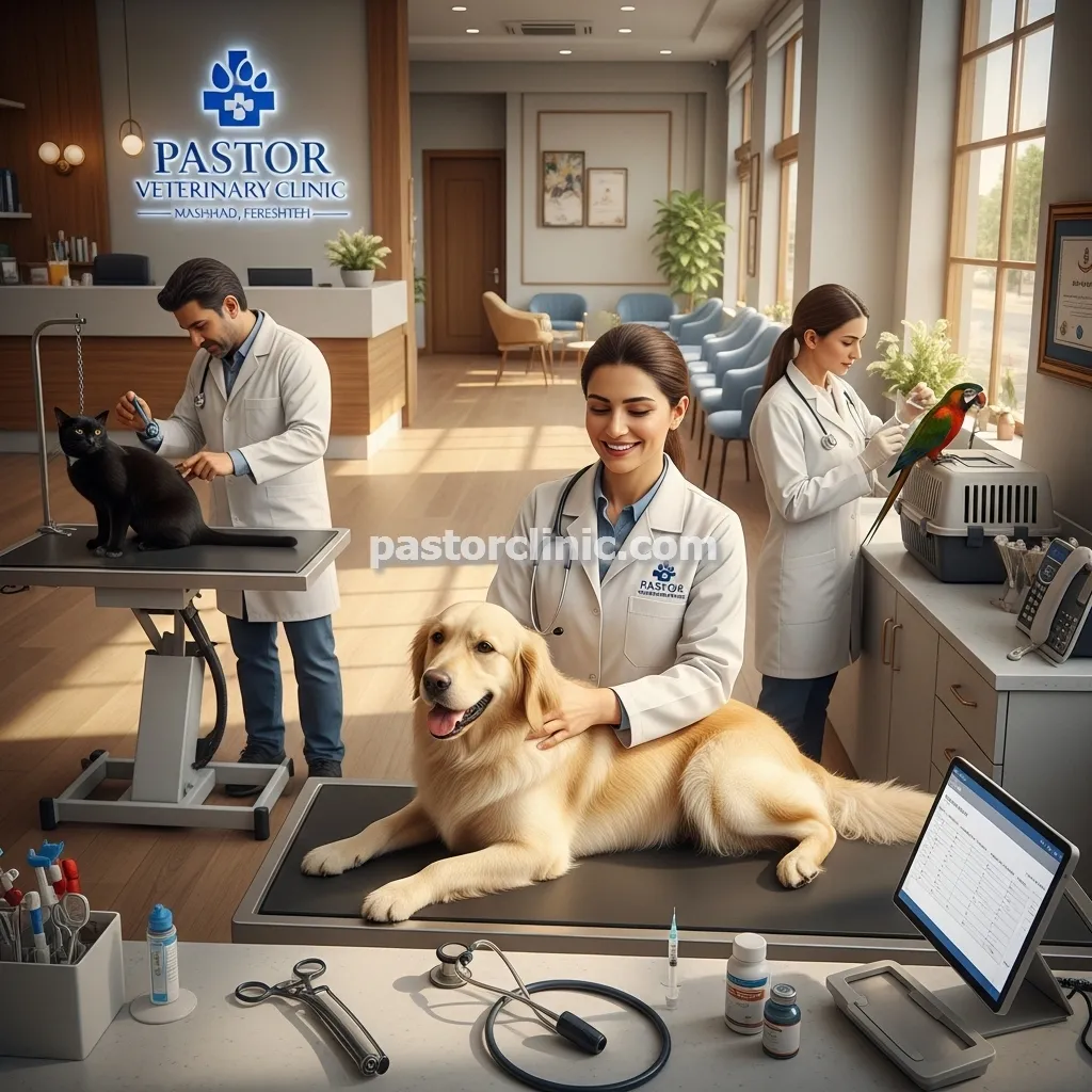 کلینیک دامپزشکی در مشهد فرشته