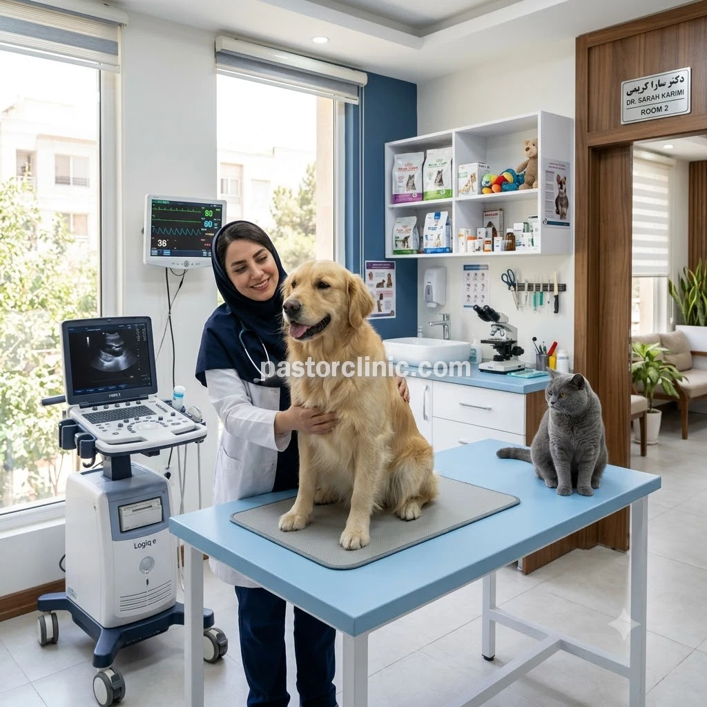 کلینیک دامپزشکی برای حیوانات خانگی در مشهد ملک آباد